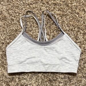 Zyia Gray Luxe Women's Strappy Sports Bra